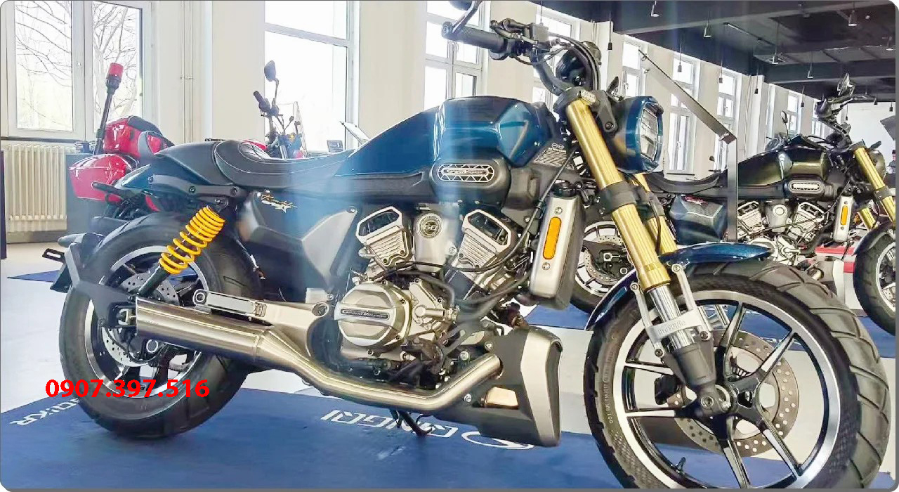 Hyosung GV350X tại Quảng Trị - Cruiser 350cc Phong Cách Mỹ Cơ Bắp, Cá Tính