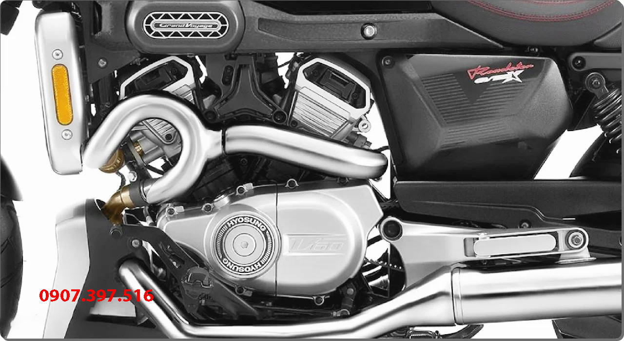 Hyosung GV350X tại Quảng Trị - Cruiser 350cc Phong Cách Mỹ Cơ Bắp, Cá Tính
