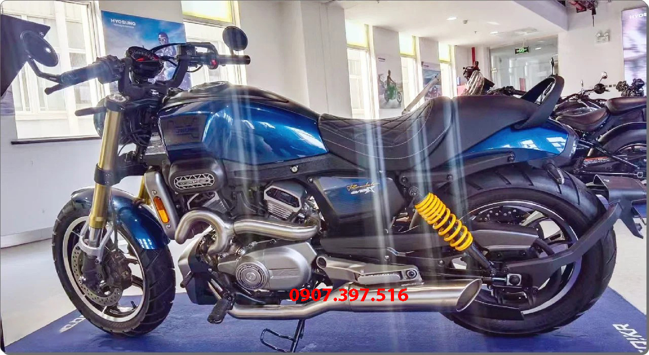 Hyosung GV350X tại Quảng Trị - Cruiser 350cc Phong Cách Mỹ Cơ Bắp, Cá Tính