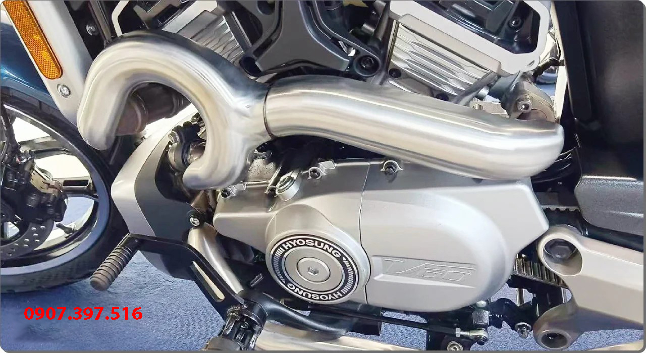 Hyosung GV350X tại Quảng Trị - Cruiser 350cc Phong Cách Mỹ Cơ Bắp, Cá Tính