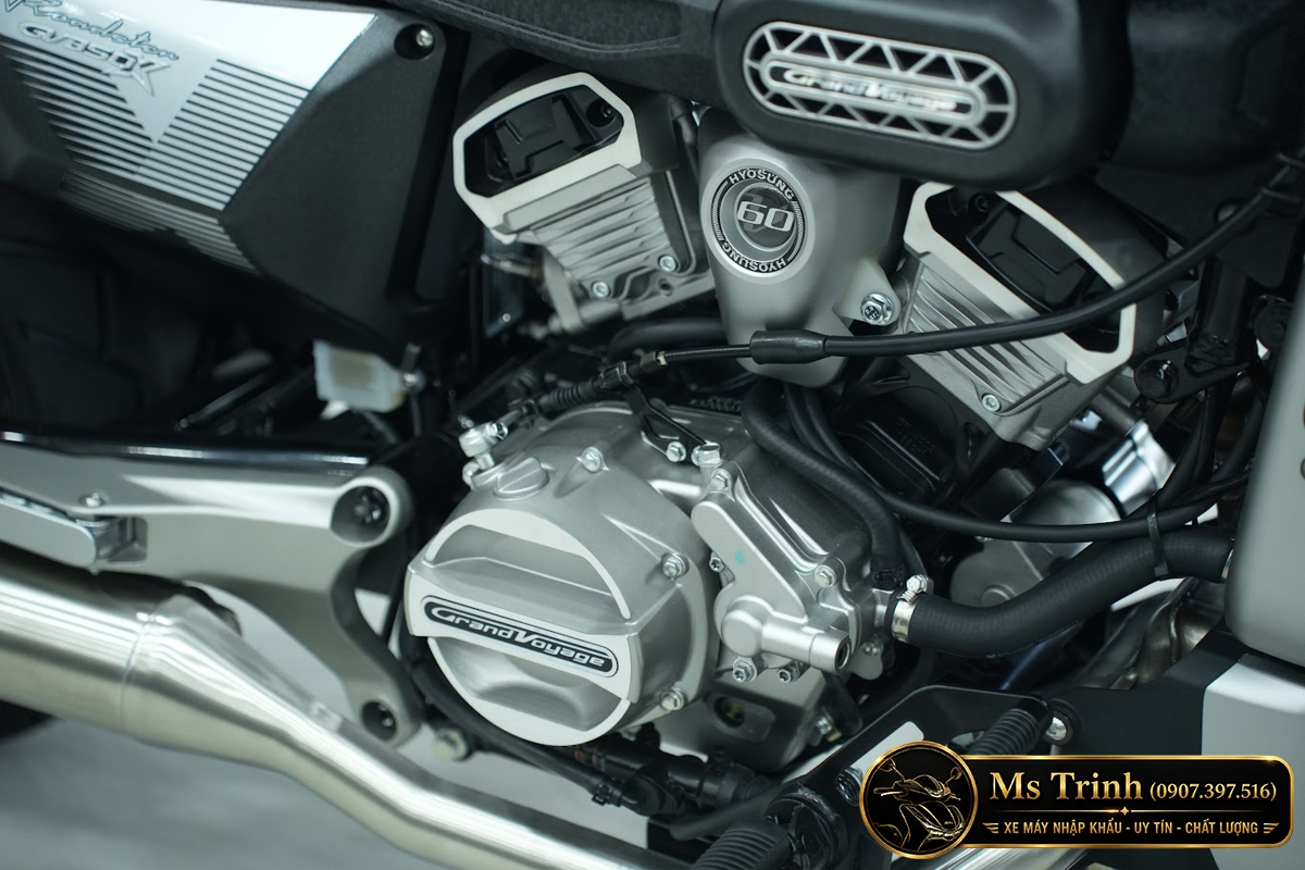 Hyosung GV350X tại Quảng Trị - Cruiser 350cc Phong Cách Mỹ Cơ Bắp, Cá Tính