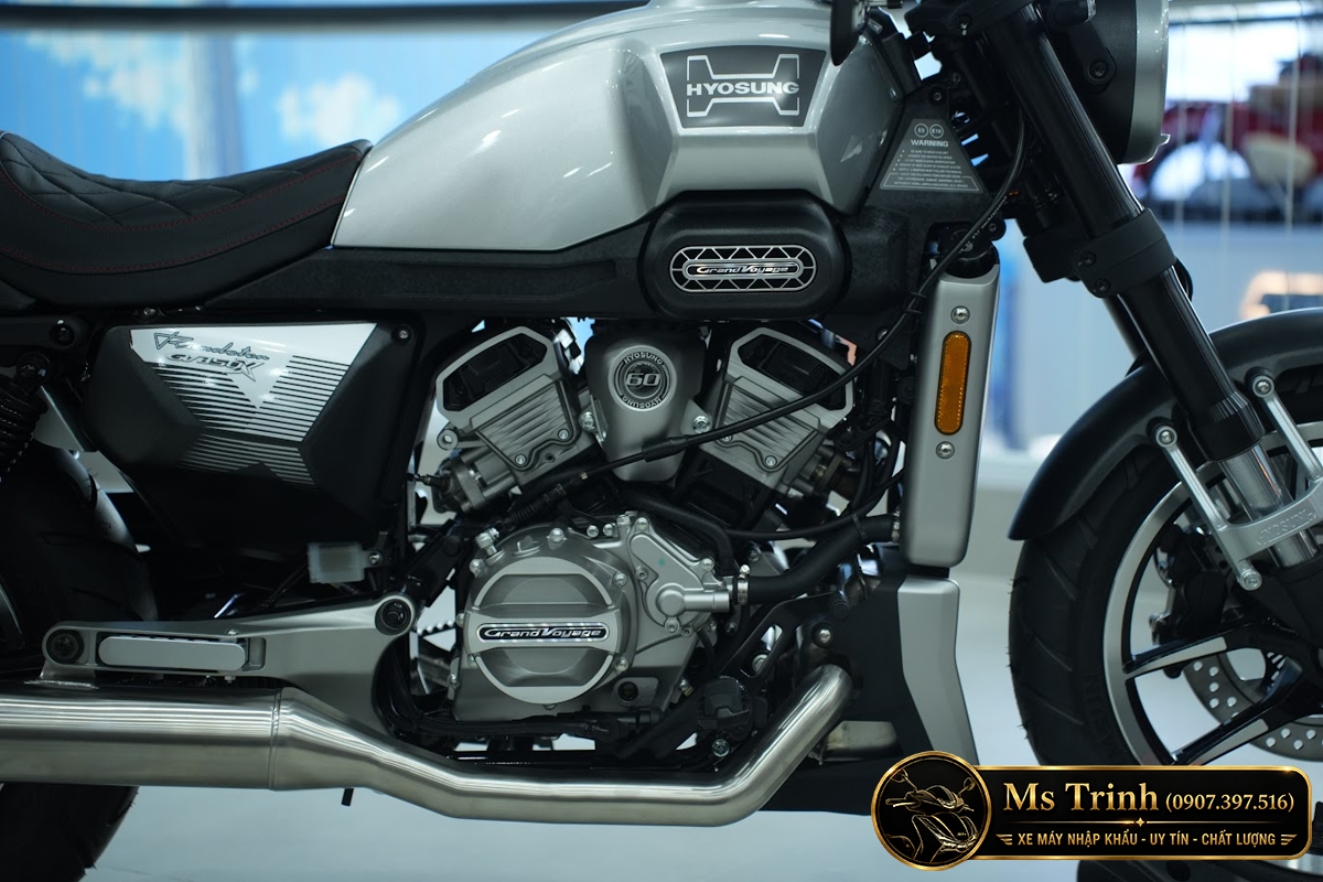 Hyosung GV350X tại Quảng Trị - Cruiser 350cc Phong Cách Mỹ Cơ Bắp, Cá Tính