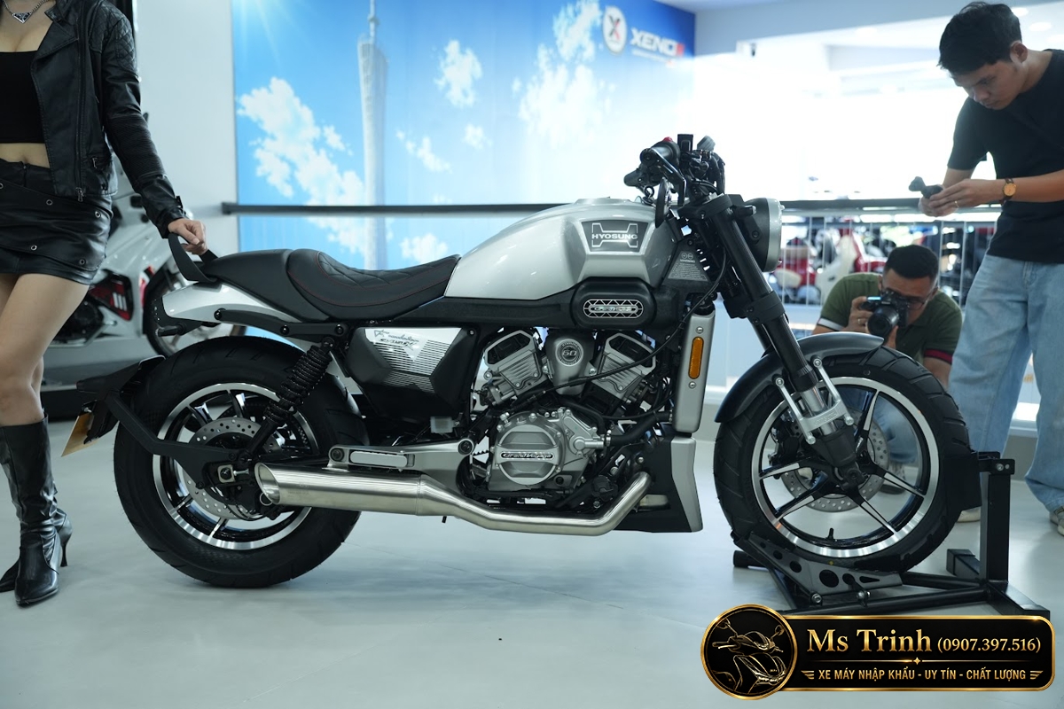 Hyosung GV350X tại Quảng Trị - Cruiser 350cc Phong Cách Mỹ Cơ Bắp, Cá Tính