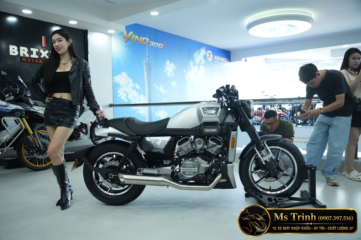 Hyosung GV350X tại Quảng Trị - Cruiser 350cc Phong Cách Mỹ Cơ Bắp, Cá Tính