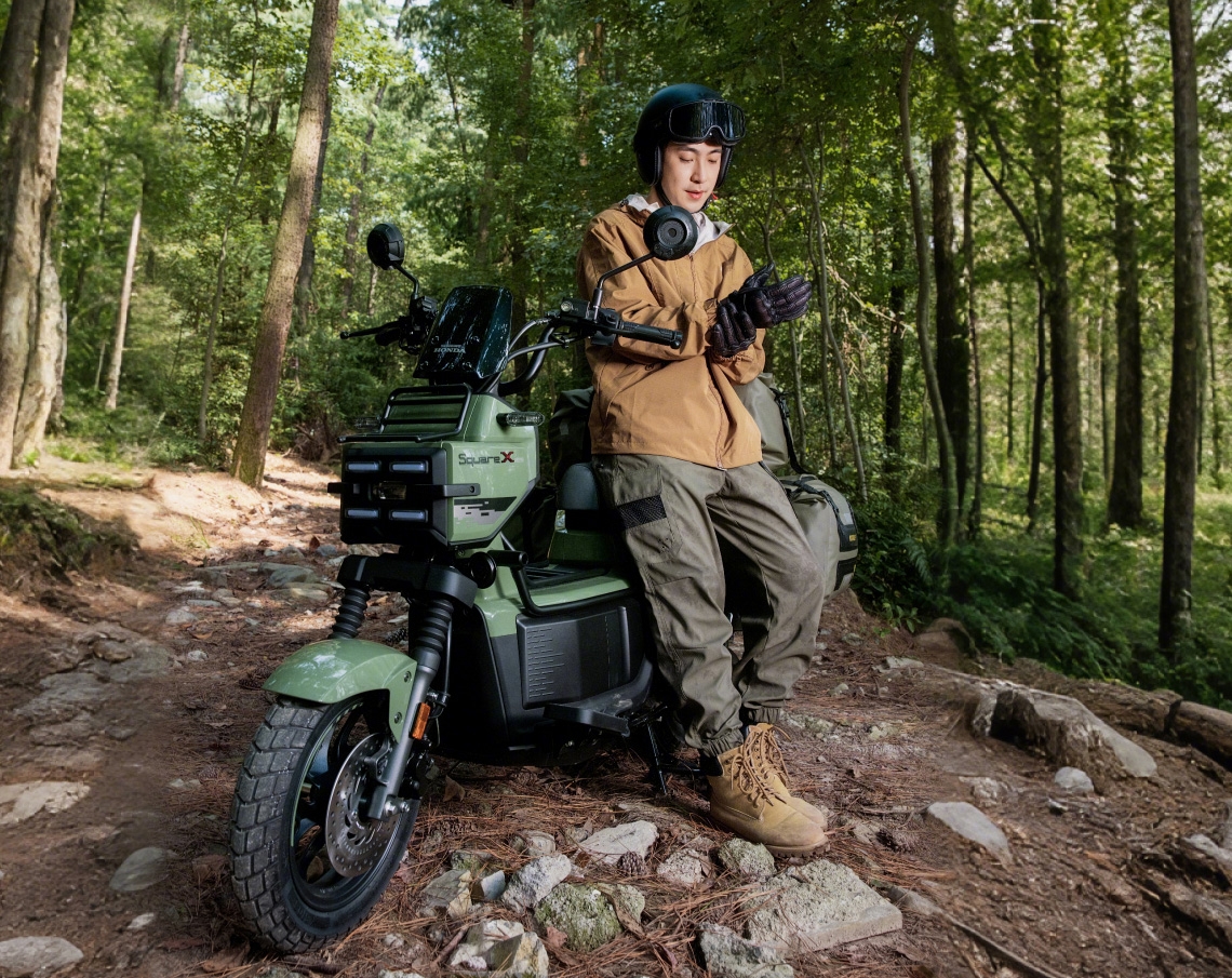 Honda SquareX125 - Xe tay ga vuông nhập chính ngạch, phân phối tại Quảng Trị