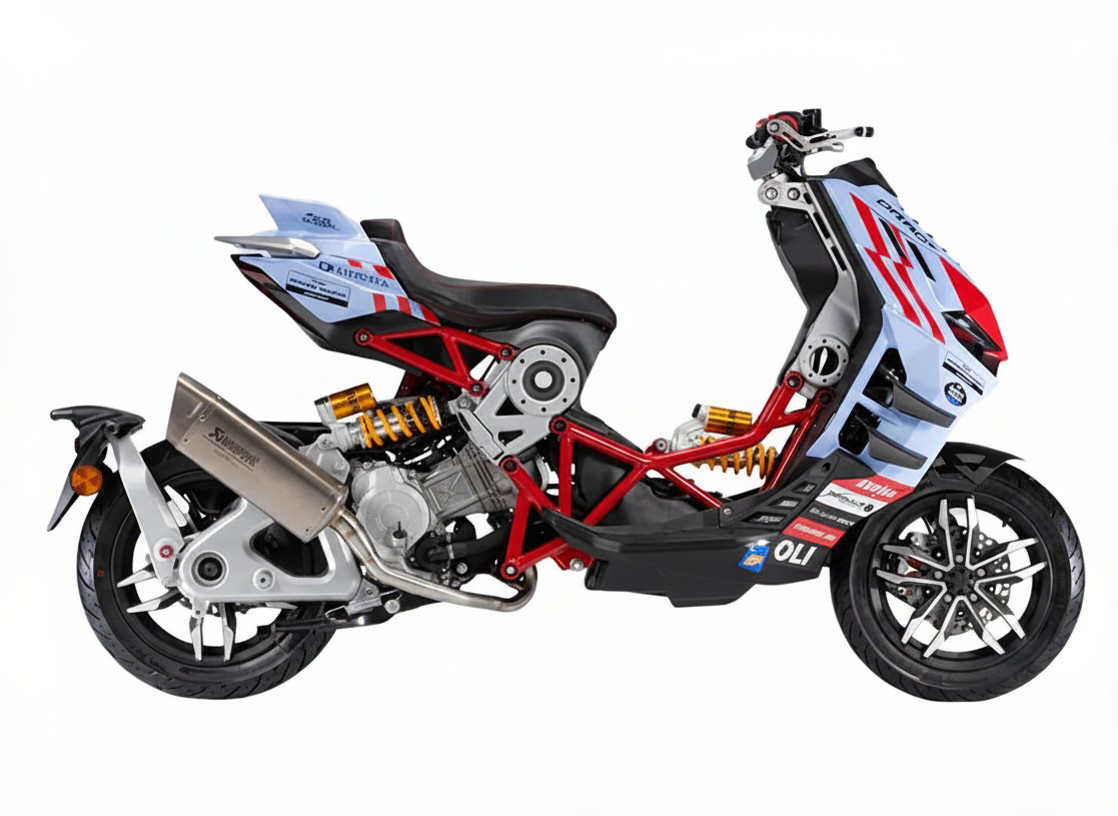 Italjet Dragster 300 Gresini Racing Tại Quảng Trị - Chiếc Scooter Ý Khiến Dân Chơi Xe Phải Ngoái Nhìn