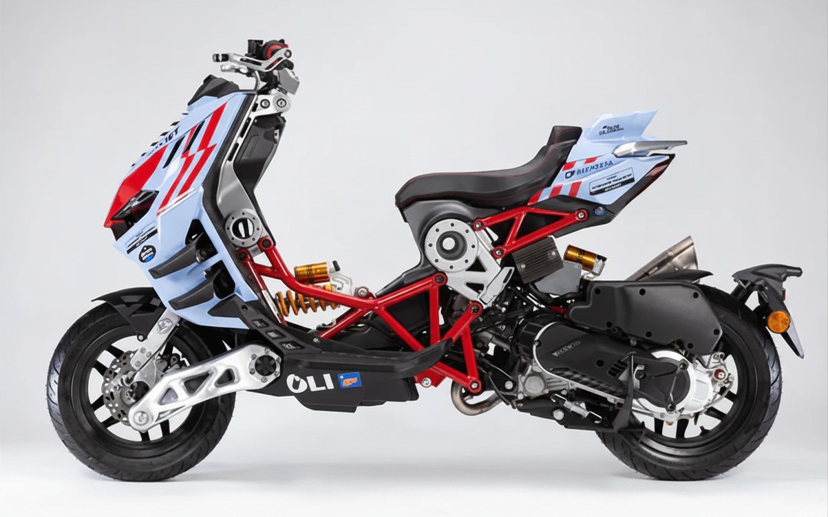 Italjet Dragster 300 Gresini Racing Tại Quảng Trị - Chiếc Scooter Ý Khiến Dân Chơi Xe Phải Ngoái Nhìn