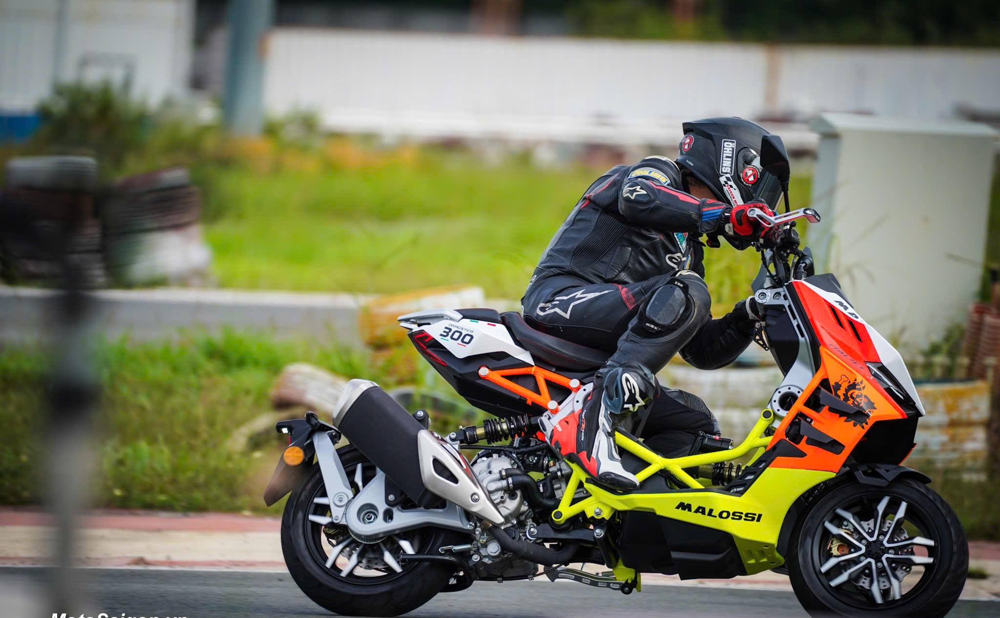 Italjet Dragster 300 Malossi, Xe Tay Ga Đua Nội Thành Thương Hiệu Italy tại Quảng Trị