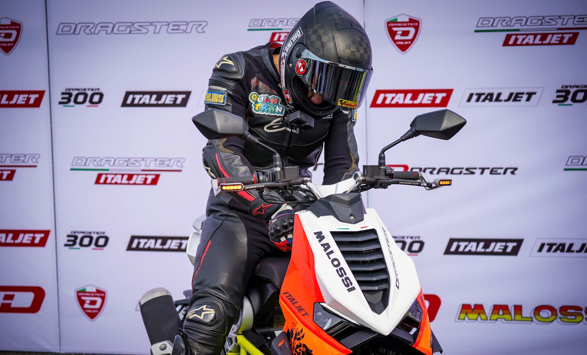 Italjet Dragster 300 Malossi, Xe Tay Ga Đua Nội Thành Thương Hiệu Italy tại Quảng Trị