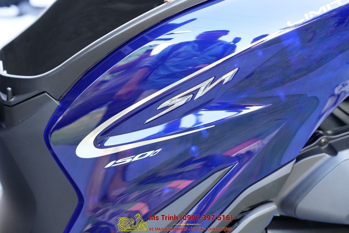 Honda SH150 Vetro Blue 2026 Limited Edition - Siêu phẩm SH Ý dàn áo xanh trong suốt cực hiếm tại Quảng Trị