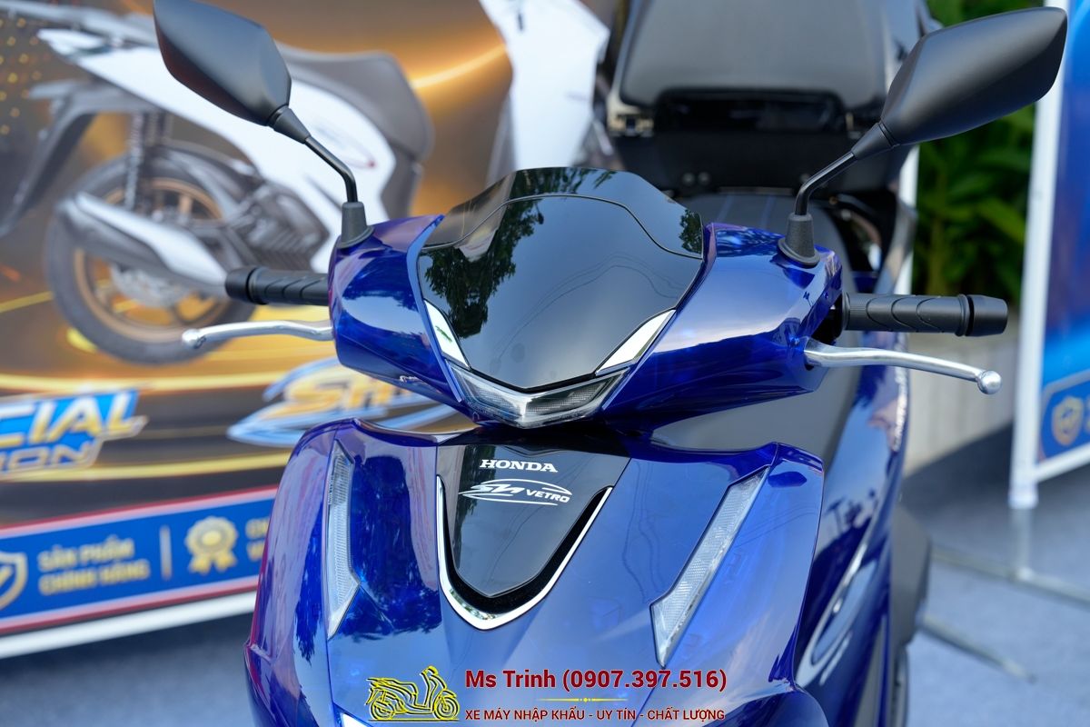 Honda SH150 Vetro Blue 2026 Limited Edition - Siêu phẩm SH Ý dàn áo xanh trong suốt cực hiếm tại Quảng Trị