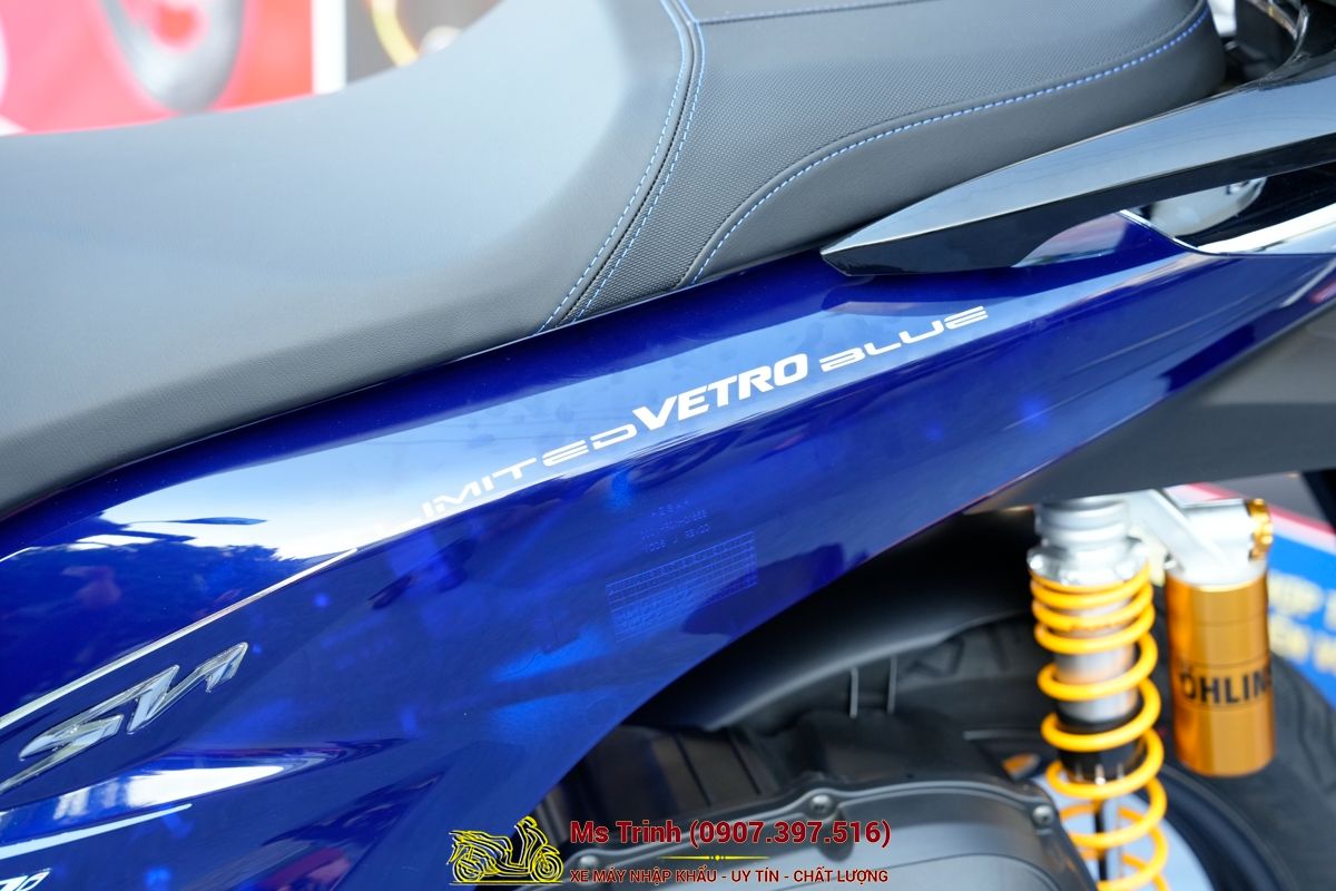 Honda SH150 Vetro Blue 2026 Limited Edition - Siêu phẩm SH Ý dàn áo xanh trong suốt cực hiếm tại Quảng Trị