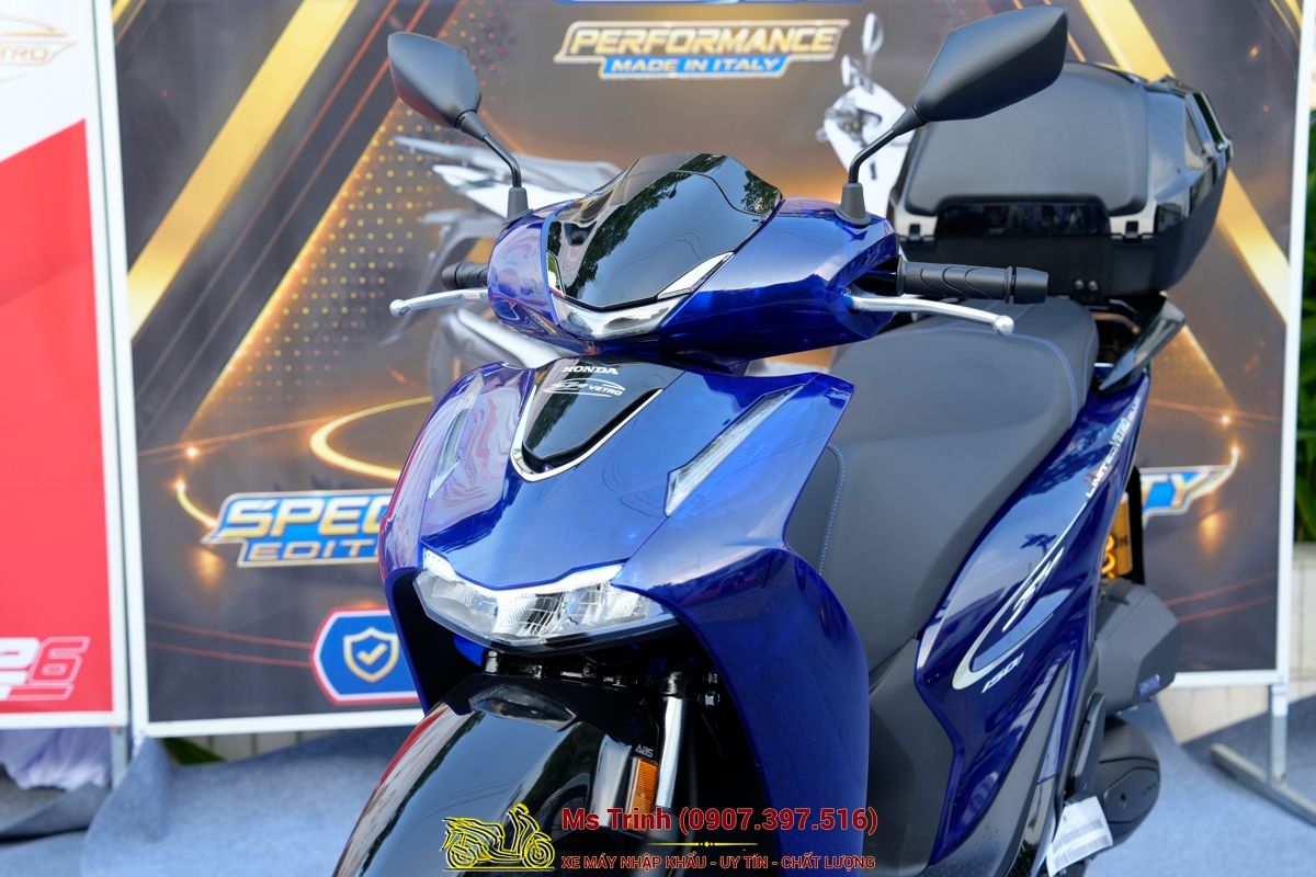 Honda SH150 Vetro Blue 2026 Limited Edition - Siêu phẩm SH Ý dàn áo xanh trong suốt cực hiếm tại Quảng Trị
