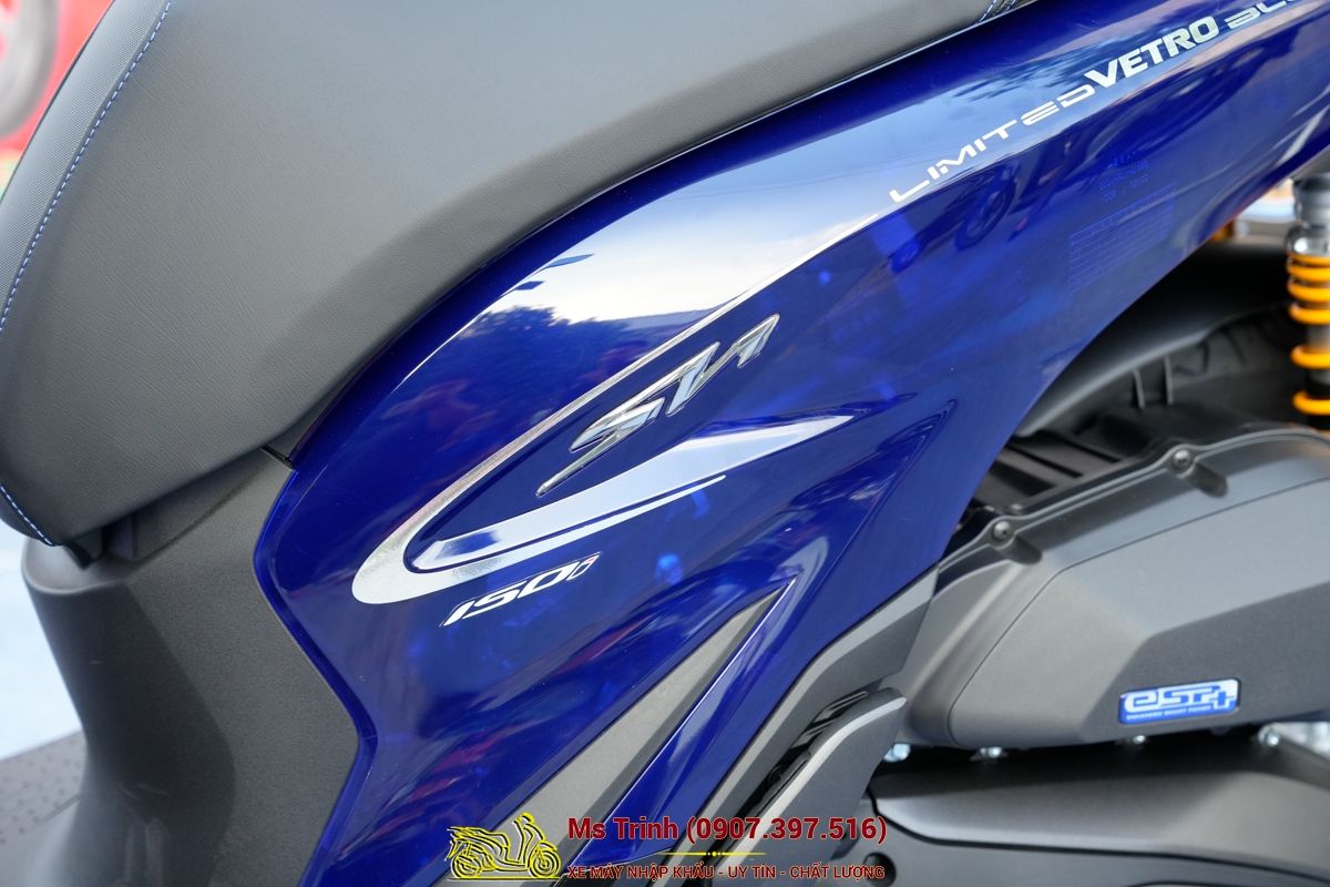 Honda SH150 Vetro Blue 2026 Limited Edition - Siêu phẩm SH Ý dàn áo xanh trong suốt cực hiếm tại Quảng Trị