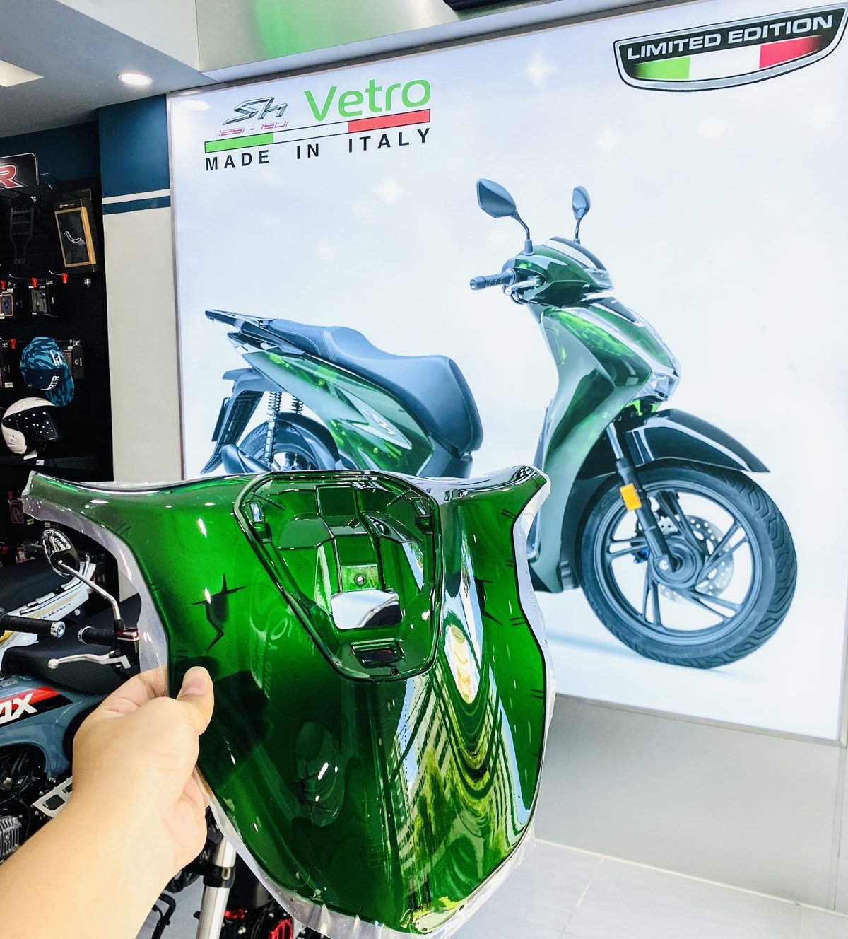 Honda SH150i Vetro 2025, Made In Italy, Nhập Chính Hãng Từ Ý tại Quảng Trị