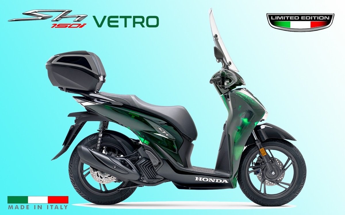 Honda SH150i Vetro 2025, Made In Italy, Nhập Chính Hãng Từ Ý tại Quảng Trị