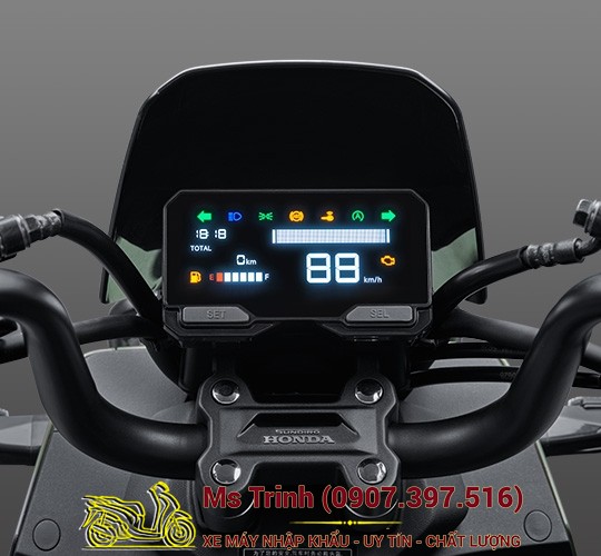 Honda Square X125 ABS - Mẫu xe 125cc thiết kế vuông độc đáo, trang bị ABS an toàn tại Quảng Trị