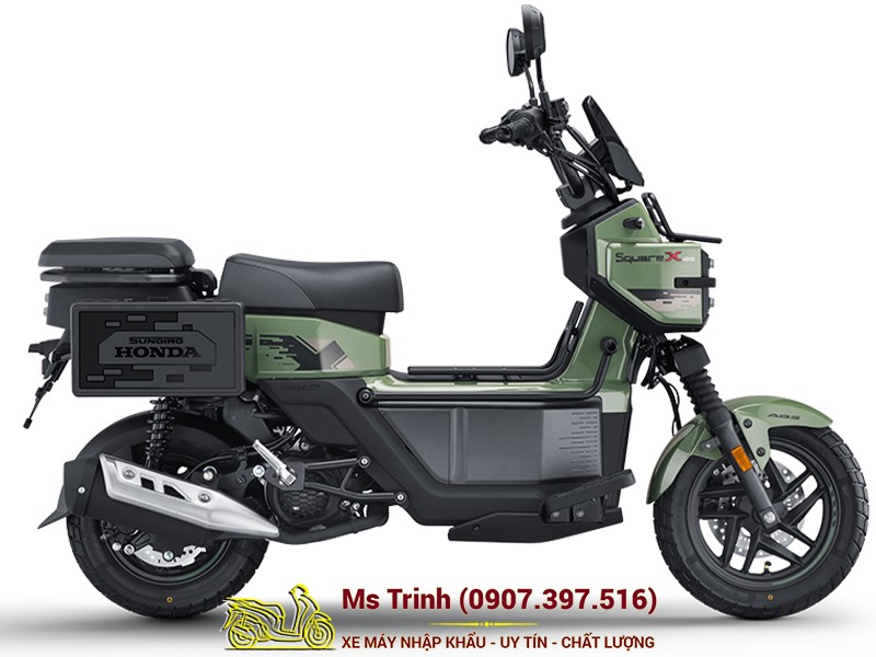 Honda Square X125 ABS - Mẫu xe 125cc thiết kế vuông độc đáo, trang bị ABS an toàn tại Quảng Trị