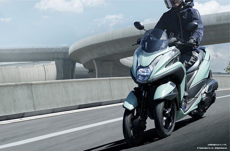 Yamaha Tricity 155 2025, Tay Ga bánh Kép Độc Đáo, Lần Đầu Tiên Có Tại Quảng Trị