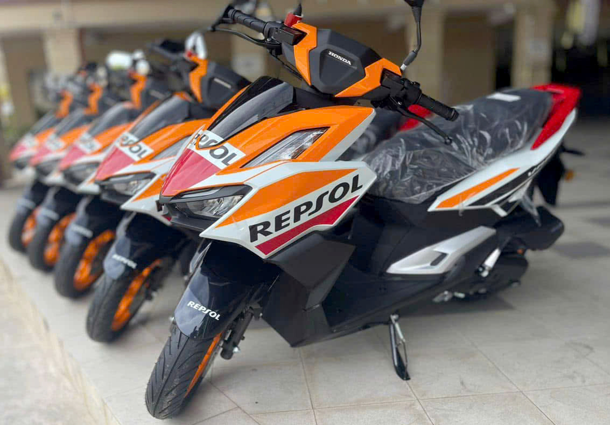 Honda Vario160 Repsol Edition, Giới hạn 2.000 xe, NK Malaysia tại Quảng Trị