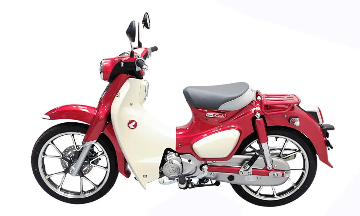 Honda Super C125 ABS, Nhập Nhật, Chính Hãng Màu Đỏ Cuối Cùng tại Quảng Trị