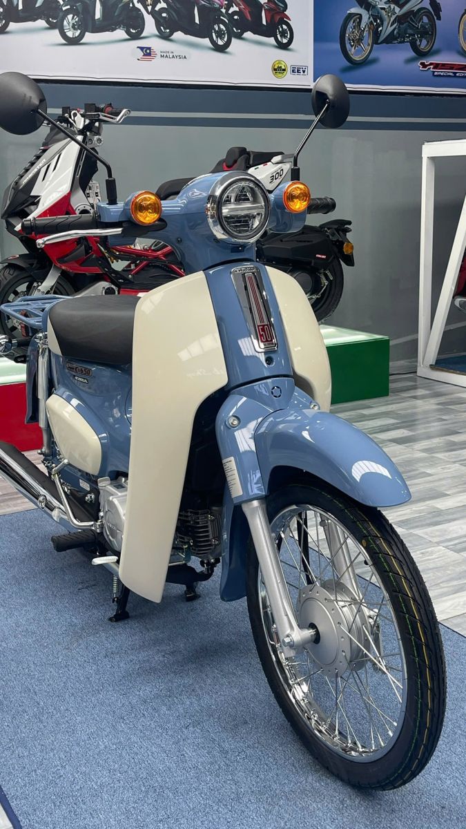 Cub 50 Final chính là màu sơn xanh lục đặc trưng