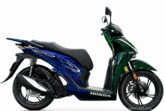 Honda SH150i Vetro Green - Sapphire tại Quảng Trị: SH Ý Limited 200 xe